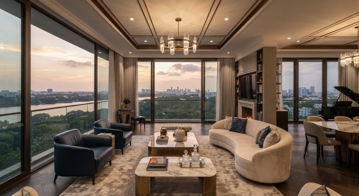 Adyar Riverstone Penthouse, Boat Club Enclave, R.A. Puram
